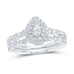 3/8CTW-DIA CN BRIDAL SET