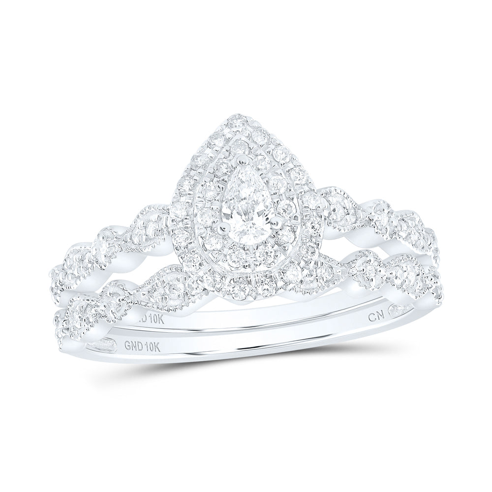 3/8CTW-DIA CN BRIDAL SET