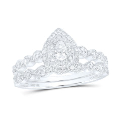 3/8CTW-DIA CN BRIDAL SET