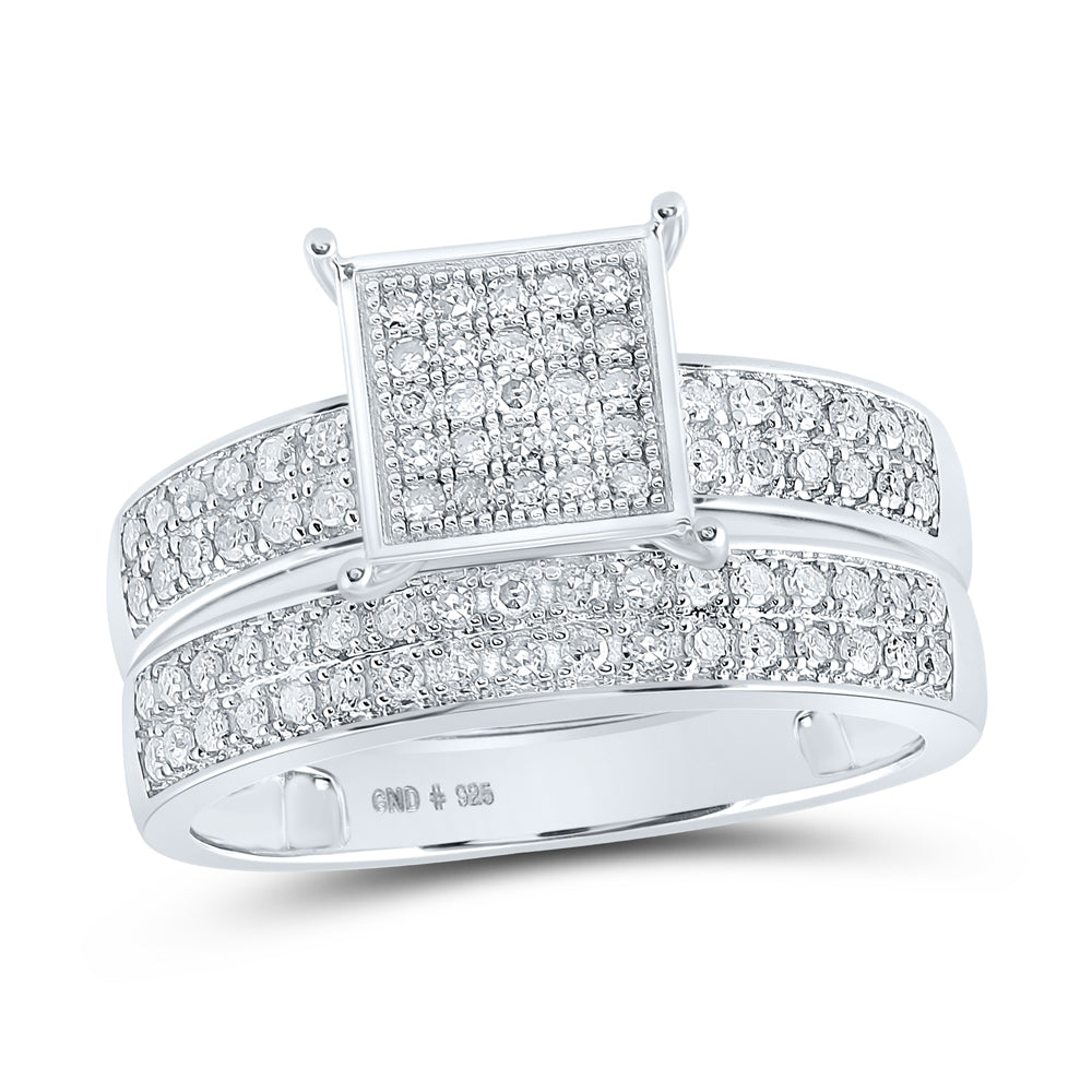 7/8CTW-DIA P1 MICRO PAVE GIFT TRIO SET