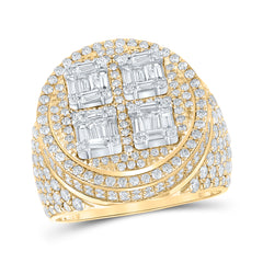 3 7/8CTW-DIA NK MENS RING