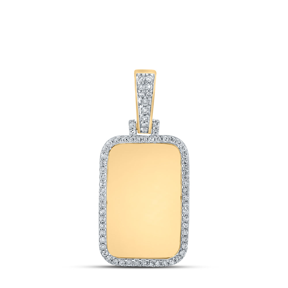 1/3CTW-DIA NK MEMORY MENS CHARM
