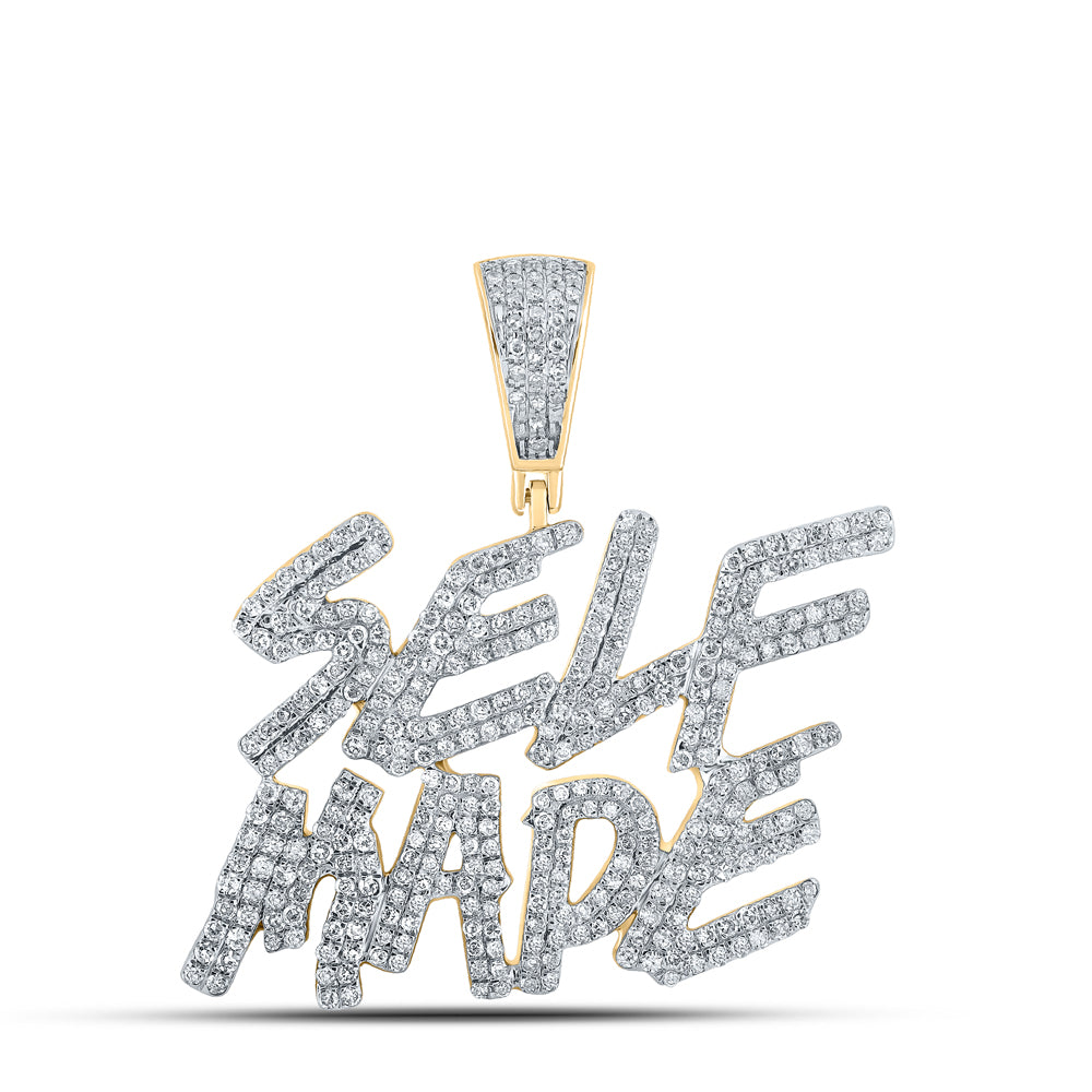 1 3/8CTW-DIA CN SELF MADE MENS CHARM