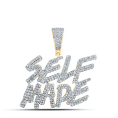 1 3/8CTW-DIA CN SELF MADE MENS CHARM