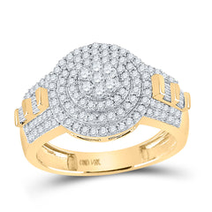 1 1/5CTW-DIA CN MENS RING