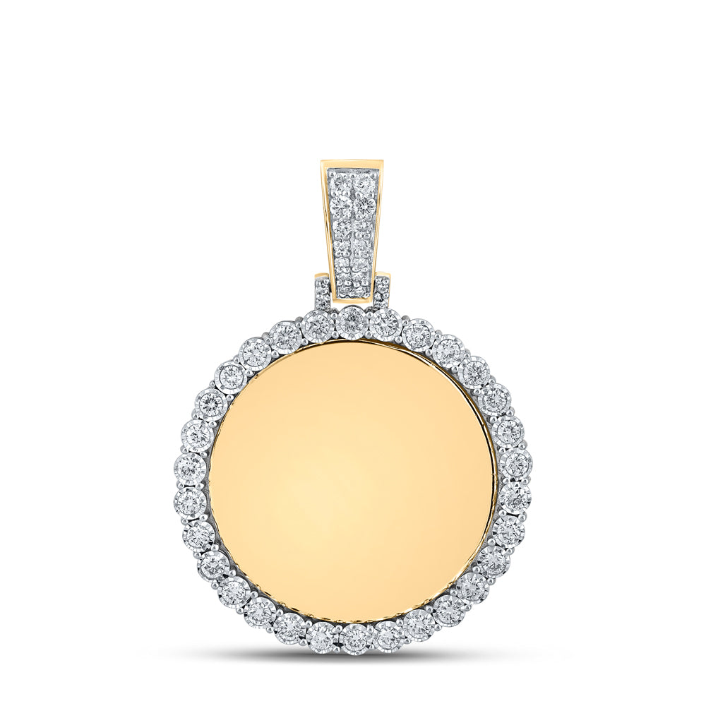 3/4CT-DIA NK MENS MEMORY CHARM