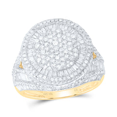 3 3/4CTW-DIA CN MENS RING