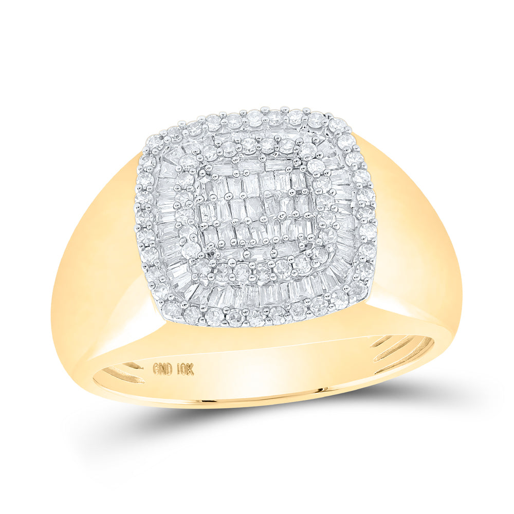 3/4CTW-DIA CN MENS RING