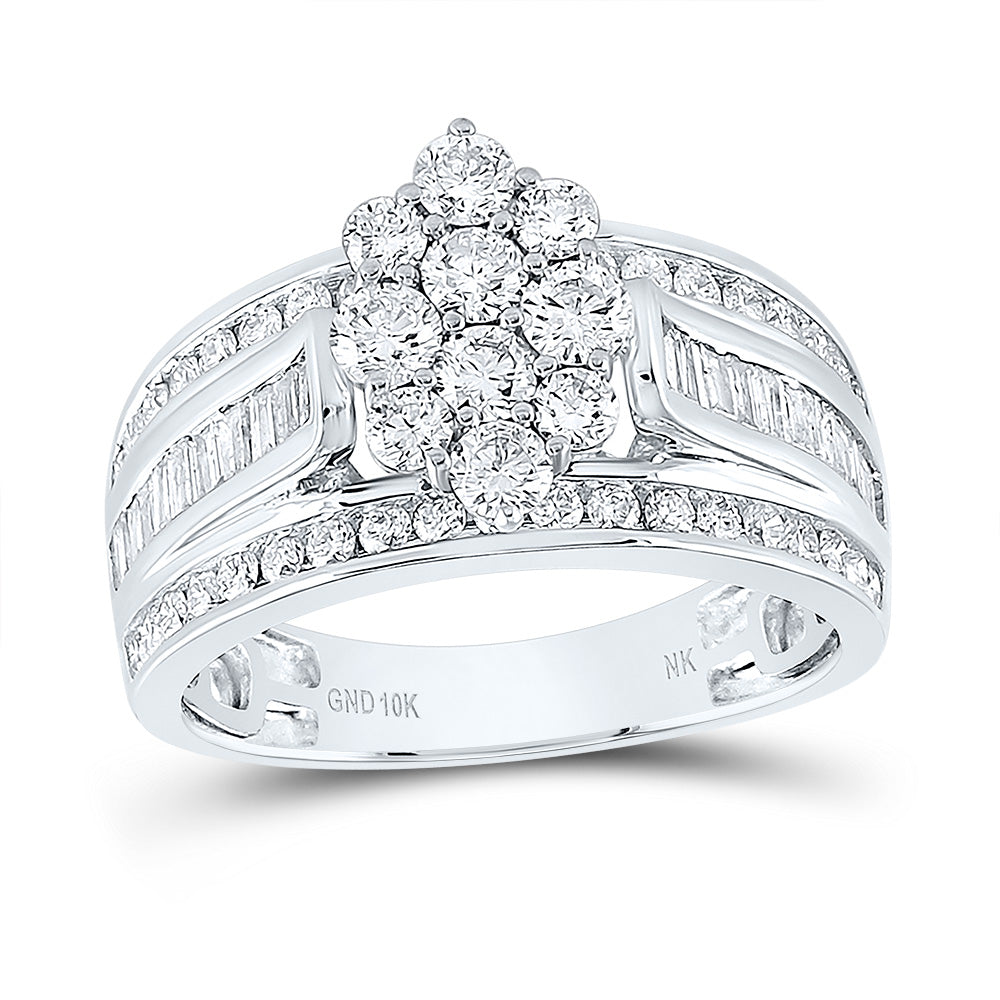 1 1/2 CTW-DIA NK RING
