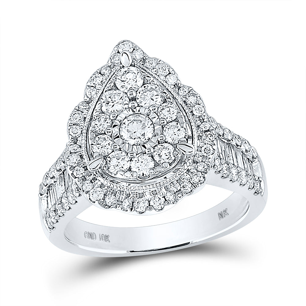 1 5/8CTW-DIA NK RING