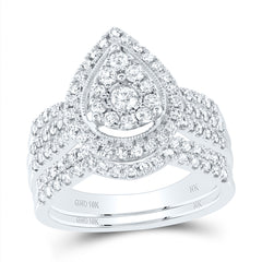 1CTW-DIA NK BRIDAL SET