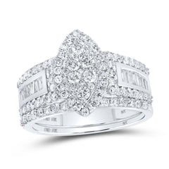 1 1/4CTW-DIA NK BRIDAL SET
