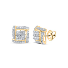 1/4CTW-DIA NK EARRING