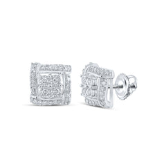 1/4CTW-DIA NK EARRING
