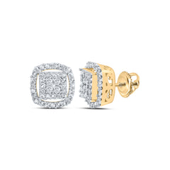 3/8CTW-DIA NK EARRING