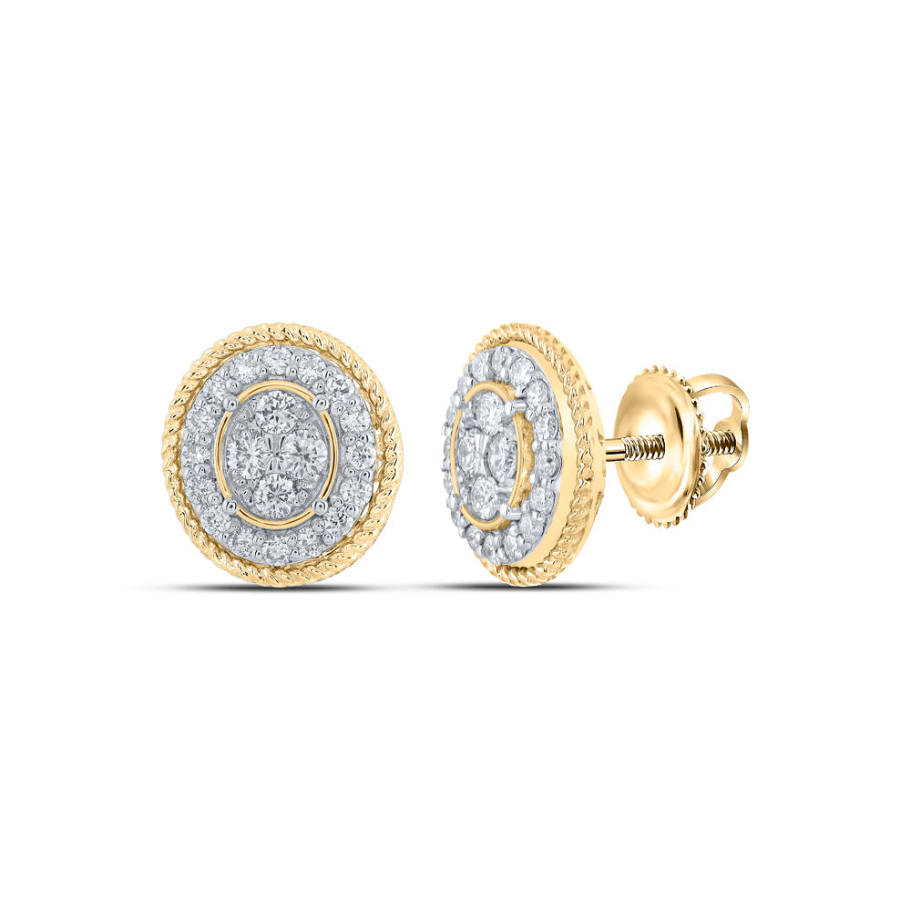 1/2CTW-DIA NK EARRING