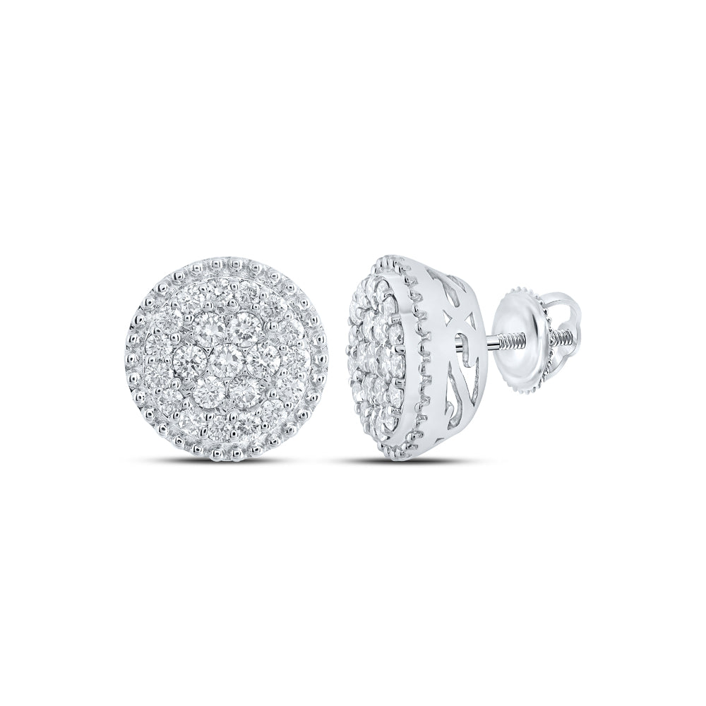 1CTW-DIA NK EARRING