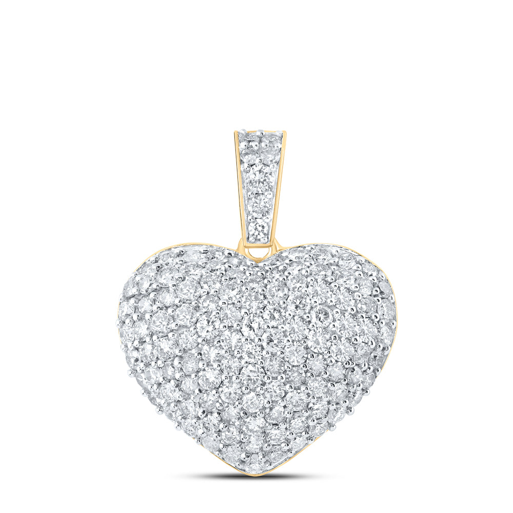 1CTW-DIA NK HEART PENDANT