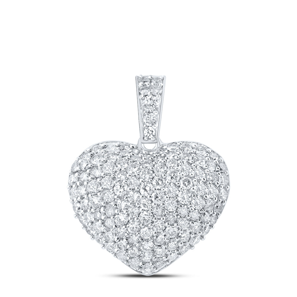 1CTW-DIA NK HEART PENDANT