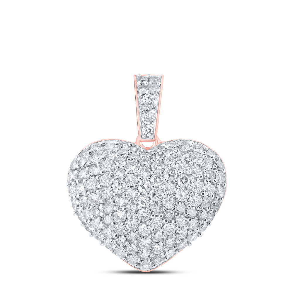 1CTW-DIA NK HEART PENDANT
