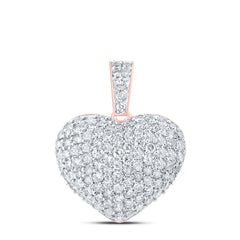 1CTW-DIA NK HEART PENDANT