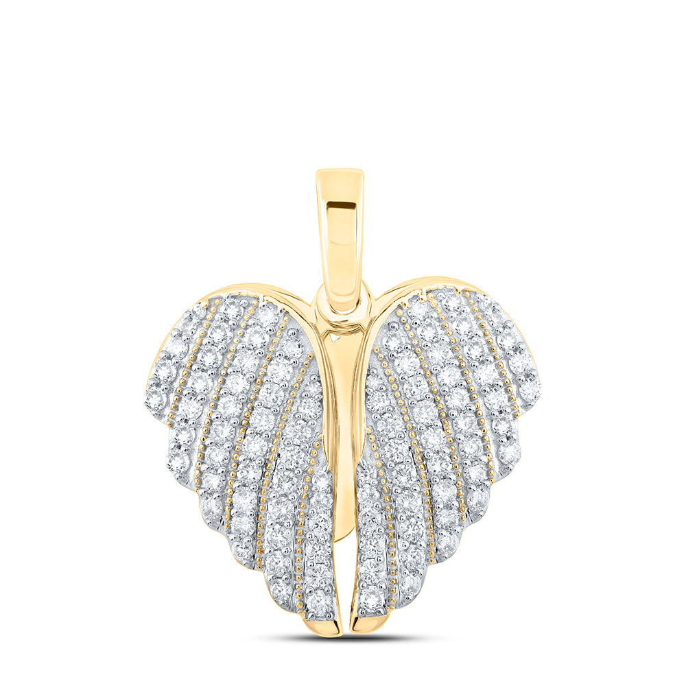 1CTW-DIA NK HEART PENDANT