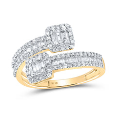 1CTW-DIA CN CUFF MENS RING