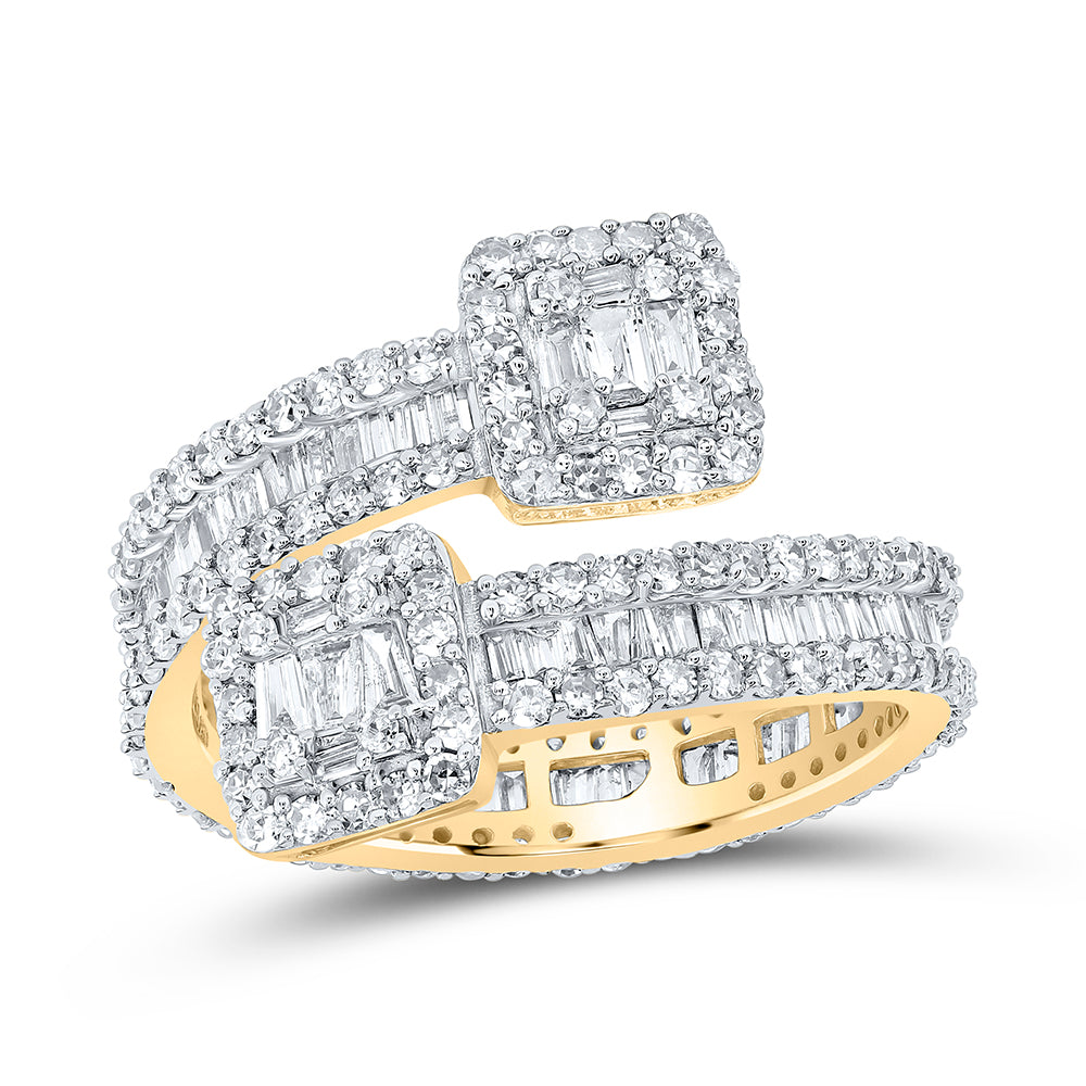 1 1/2CTW-DIA LADIES CUFF RING FULL ETERNITY SHANK