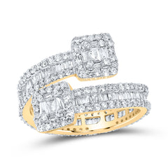 1 1/2CTW-DIA LADIES CUFF RING FULL ETERNITY SHANK