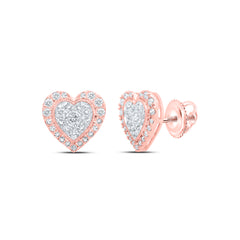 1/2CTW-DIA NK HEART EARRING