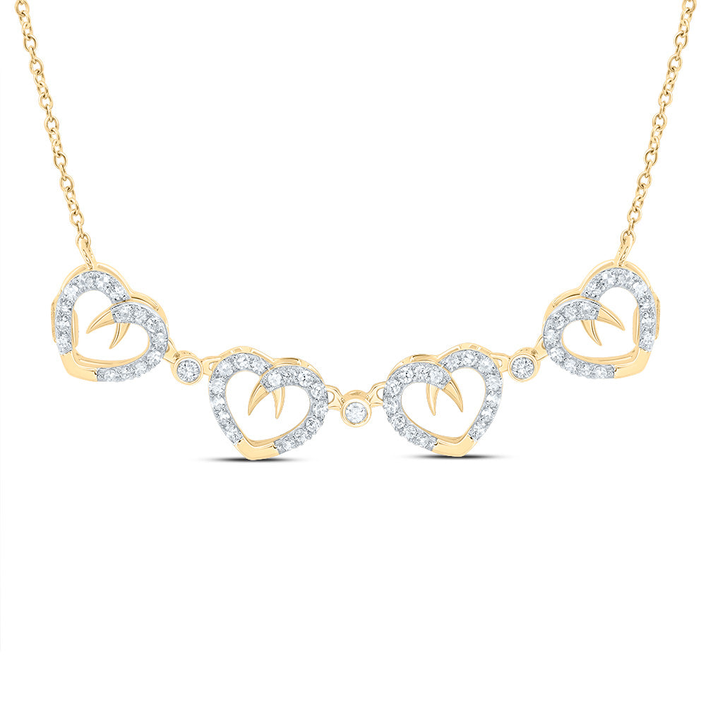 3/8CTW-DIA NK NECKLACE