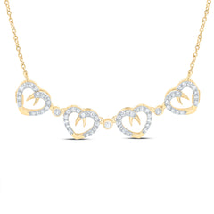 3/8CTW-DIA NK NECKLACE