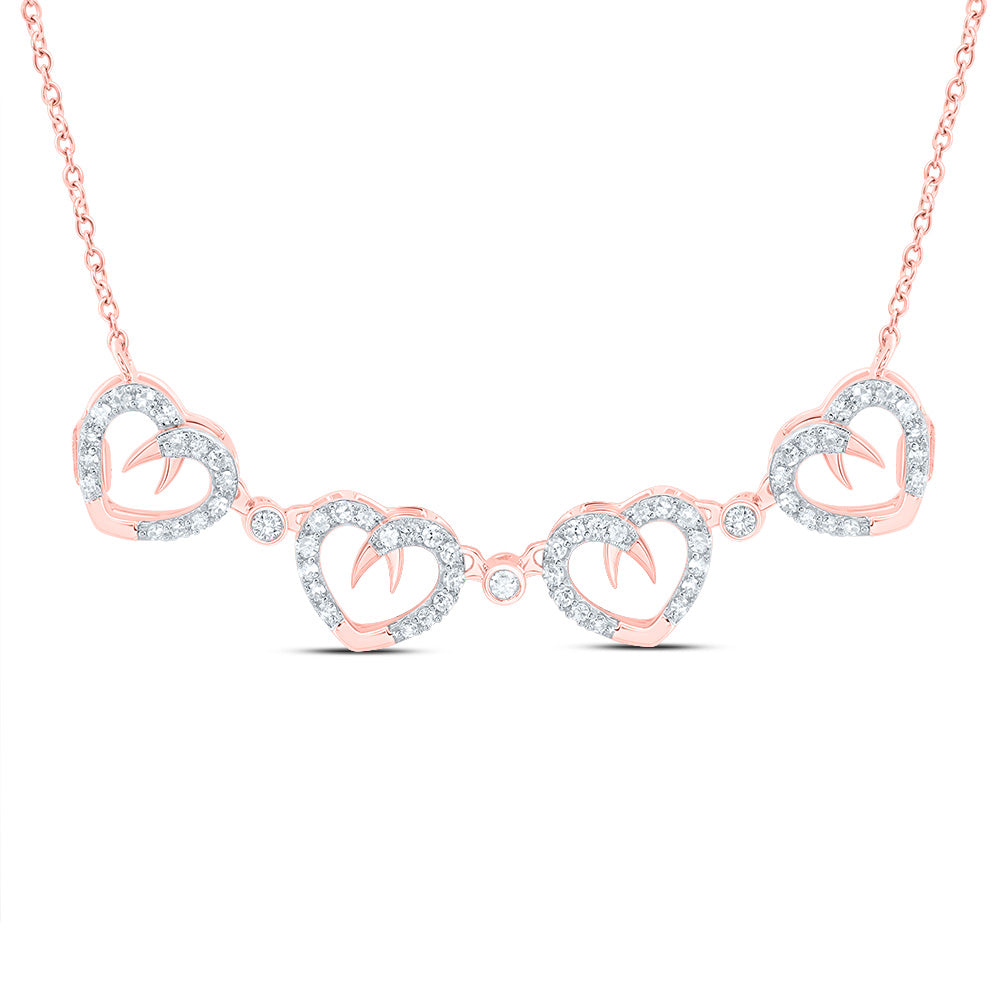 3/8CTW-DIA NK NECKLACE