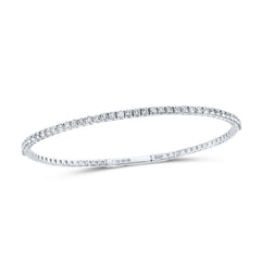 1 1/4CTW-DIA ANA M (170MM) FLEXIBLE TENNIS BANGLE