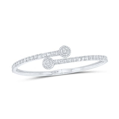 1 3/4CTW-DIA CN (17.20MM) ROUND CUFF BANGLE