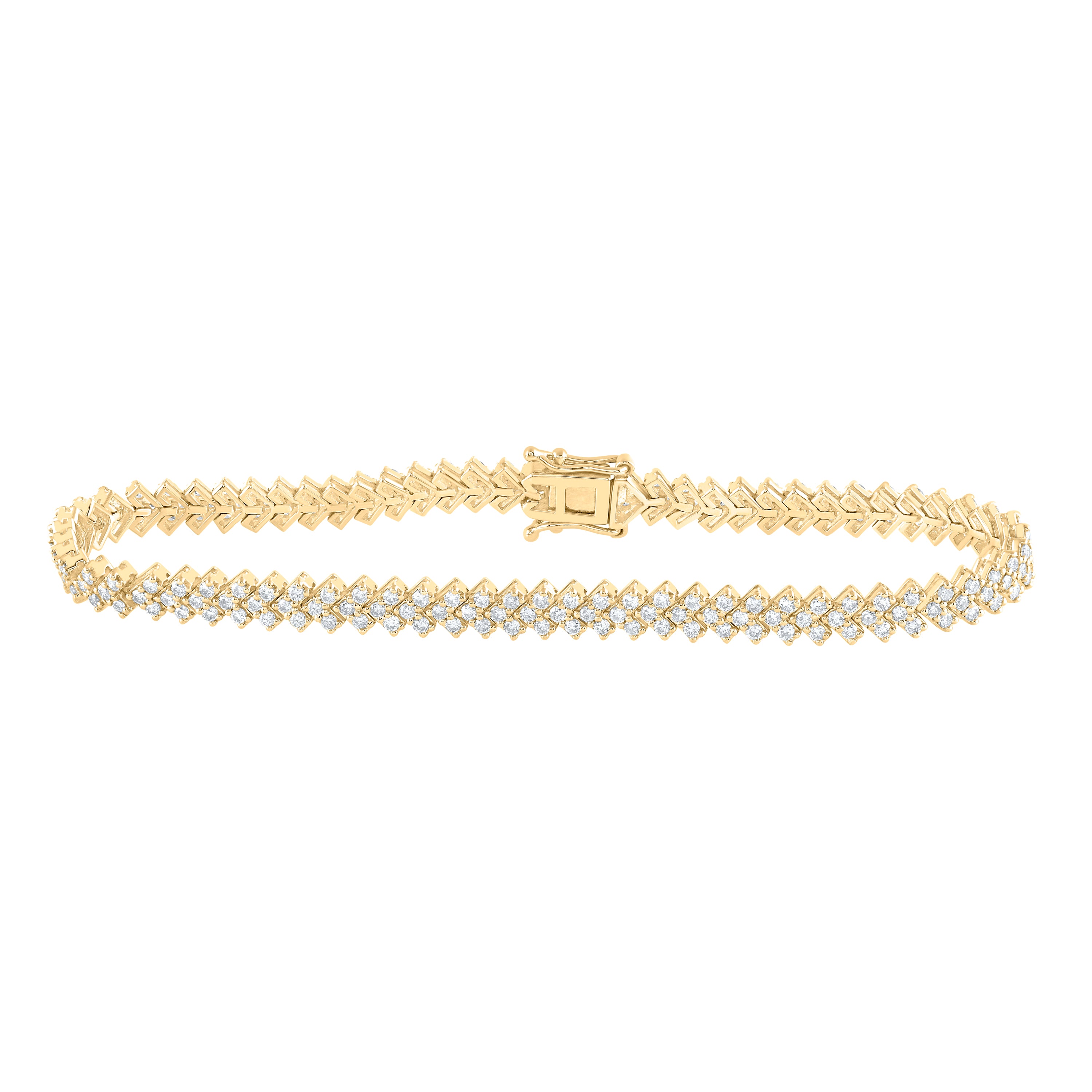 2 1/2CTW-DIA NK TENNIS BRACELET (7 INCH)