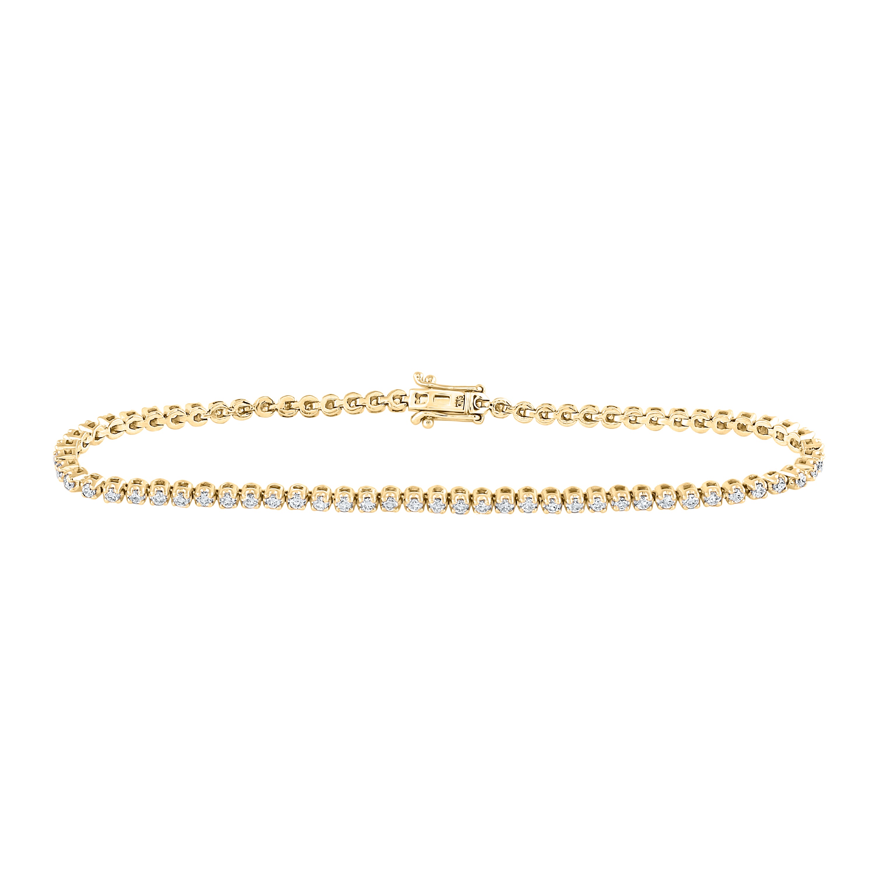 1 1/5CTW-DIA NK TENNIS  BRACELET(7 INCH)