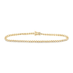 1 1/5CTW-DIA NK TENNIS  BRACELET(7 INCH)