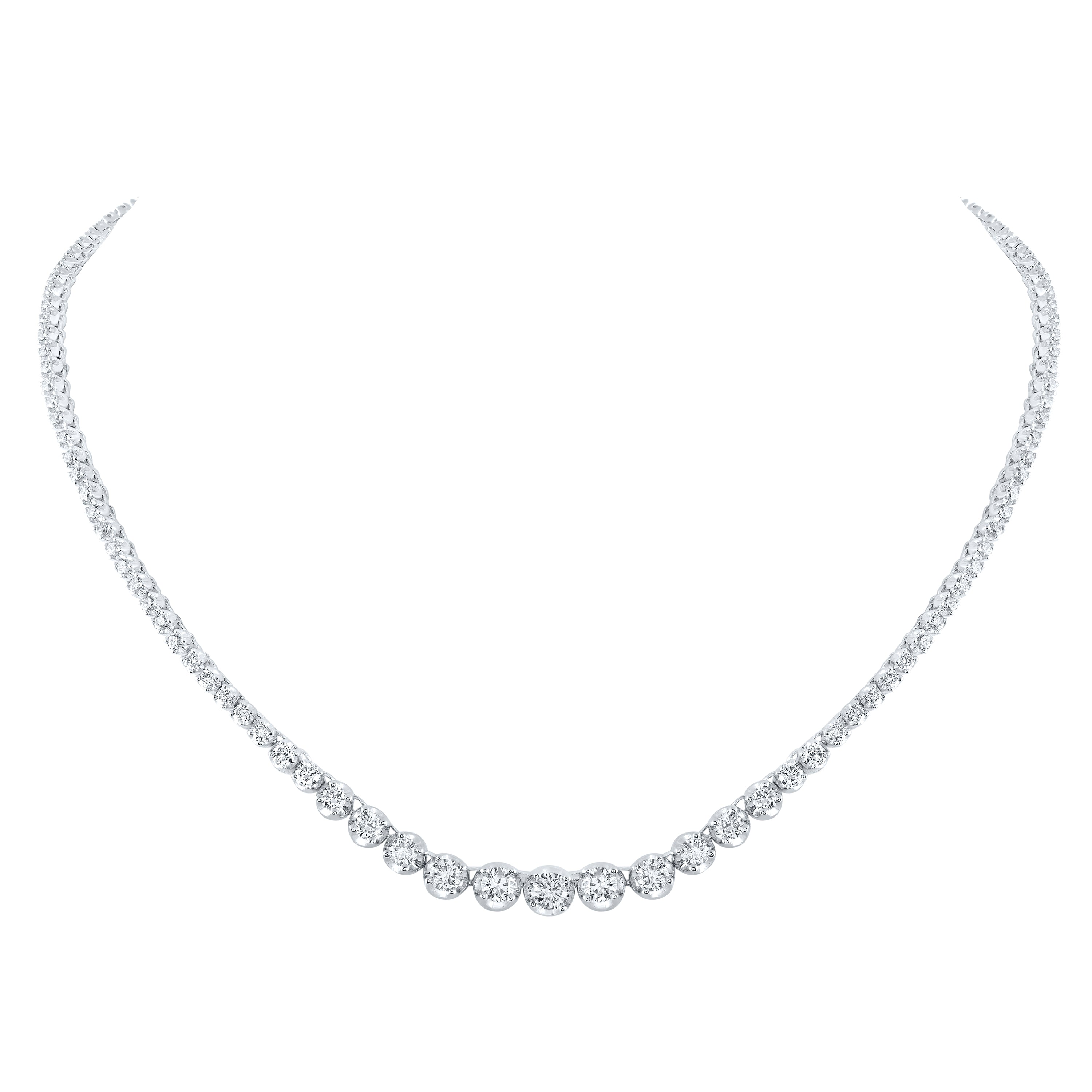 5 3/4CTW-DIA NK TENNIS NECKLACE (18 INCH)