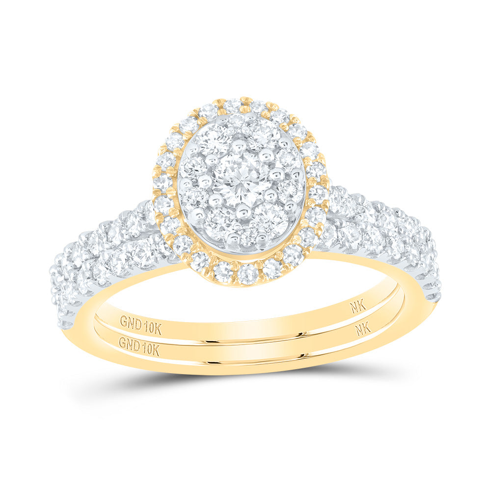 1 CTW-DIA NK BRIDAL SET