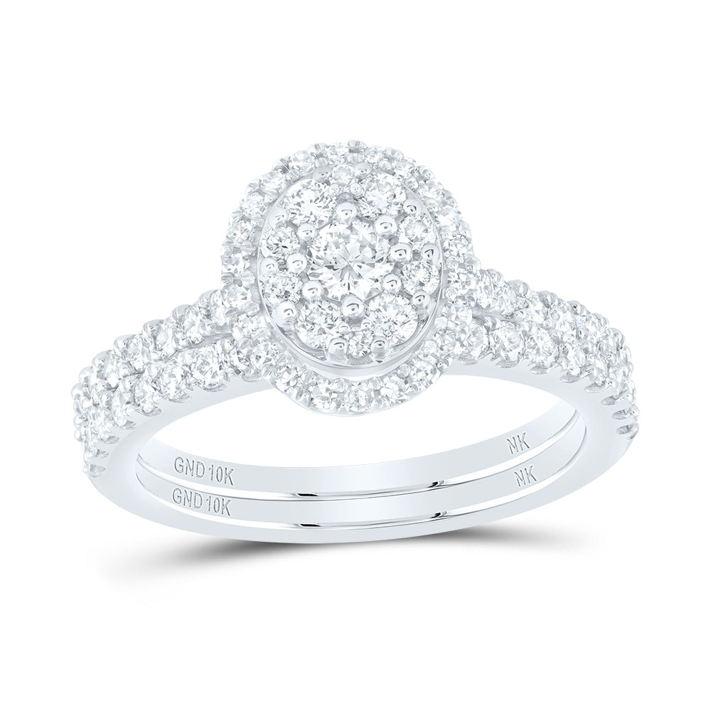 1 CTW-DIA NK BRIDAL SET