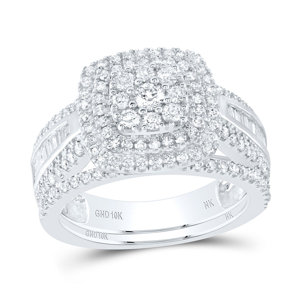 1 1/4CTW-DIA NK BRIDAL SET