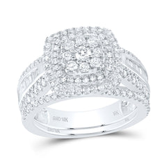 1 1/4CTW-DIA NK BRIDAL SET