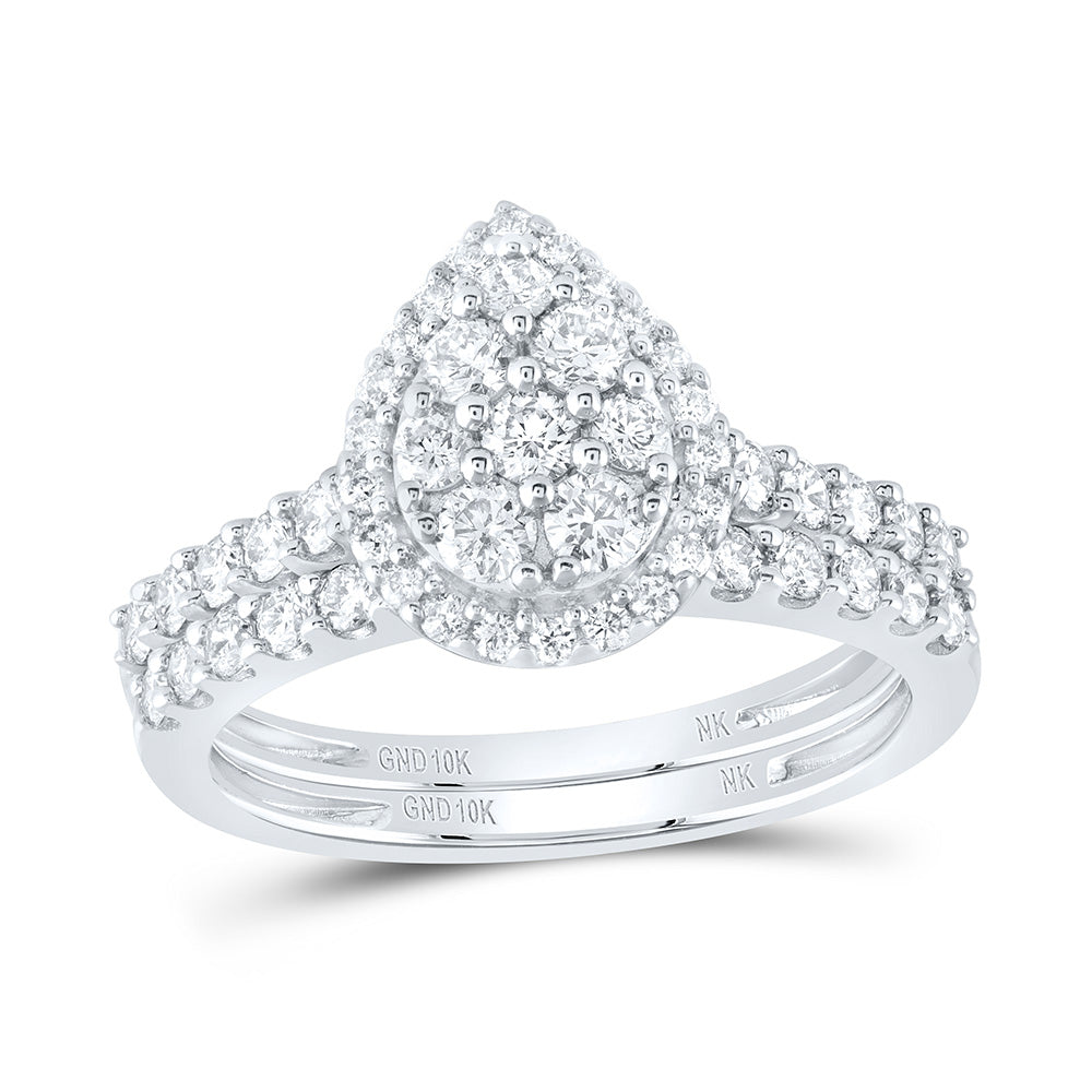 1 CTW-DIA NK BRIDAL SET