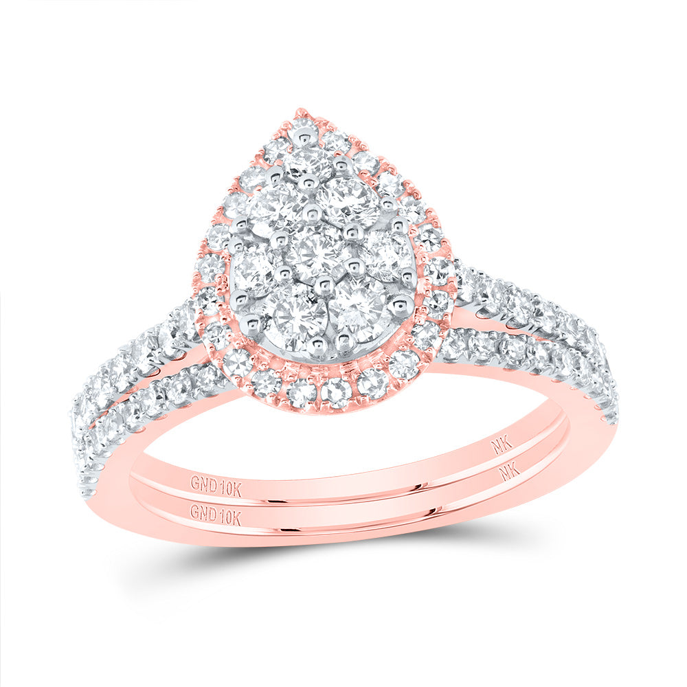1 CTW-DIA NK BRIDAL SET