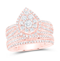 1 1/2CTW-DIA NK BRIDAL SET