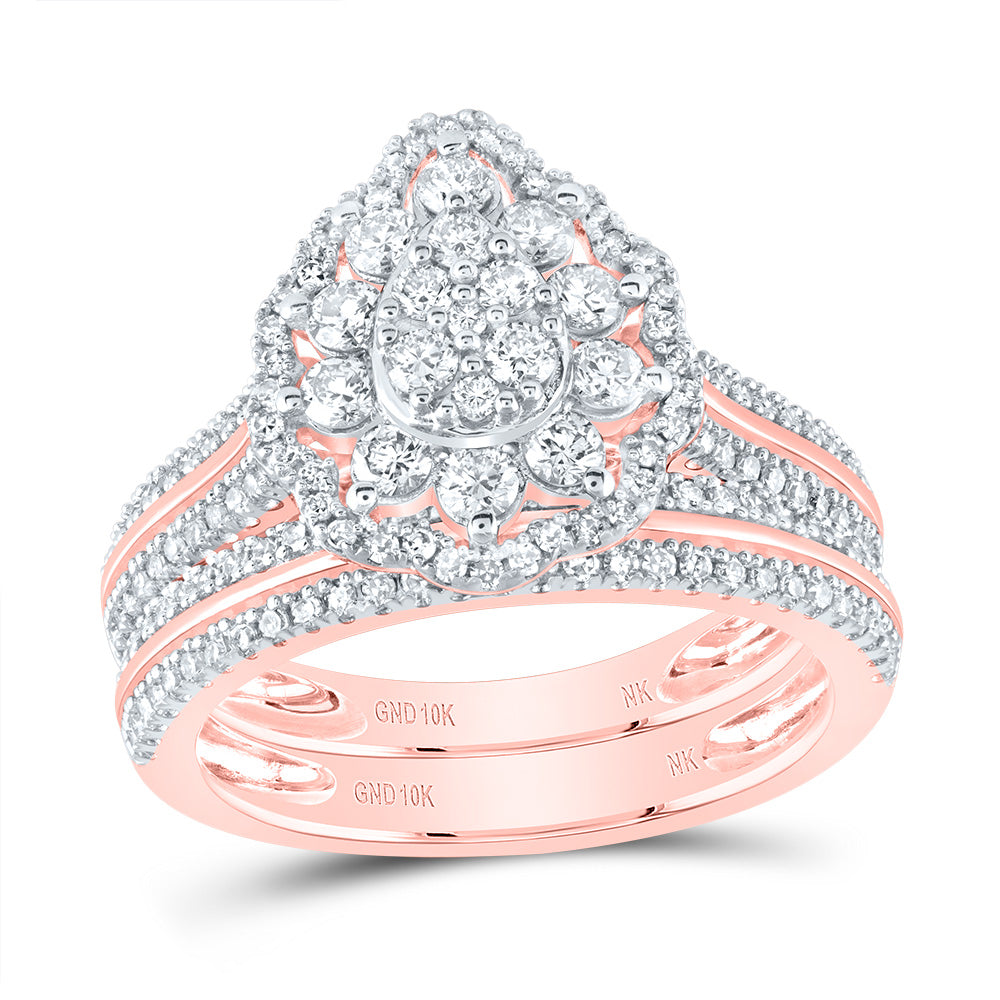 1 CTW-DIA NK BRIDAL SET