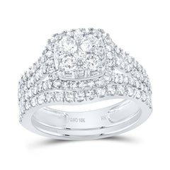 1 5/8CTW-DIA NK BRIDAL SET