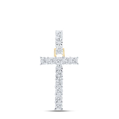 1/12CTW-DIA NK INITIAL "T" PENDANT