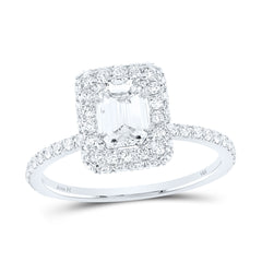 1 5/8CTW-DIA ANA M 1CT-CEME SINGLE HALO ENGAGEMENT RING